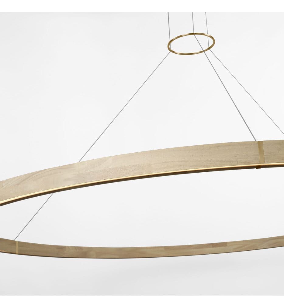 Visual Comfort Modern - SLCH66327HABWWO - Ashok 65" Chandelier