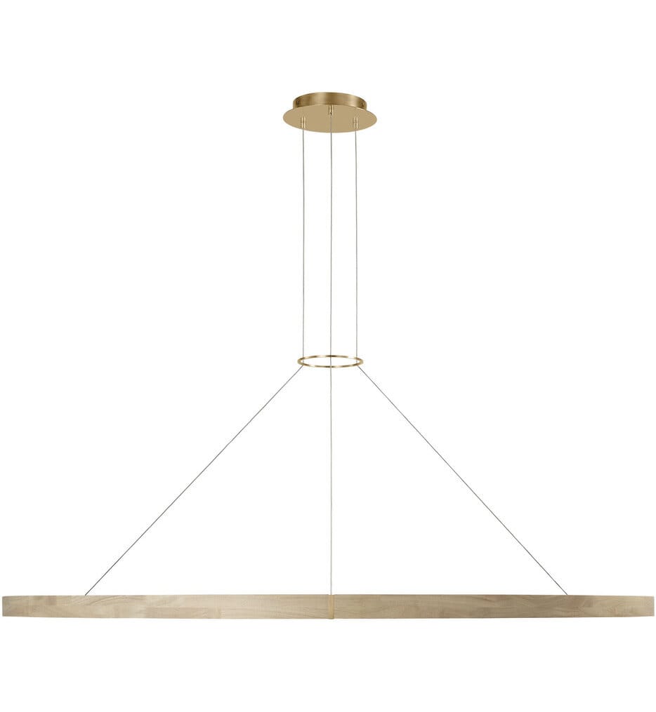 Visual Comfort Modern - SLCH66327HABWWO - Ashok 65" Chandelier