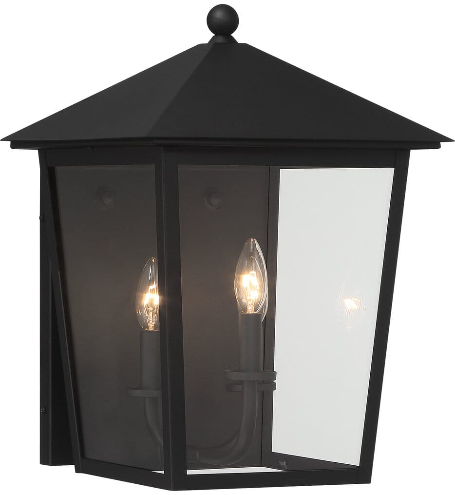 The Great Outdoors - 72133-66 - Noble Hill 16" Outdoor Wall Sconce