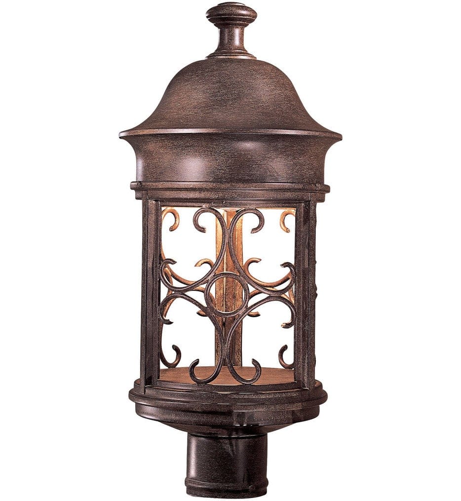 The Great Outdoors - 8286-A61 - Sage Ridge 19" Outdoor Post Mount