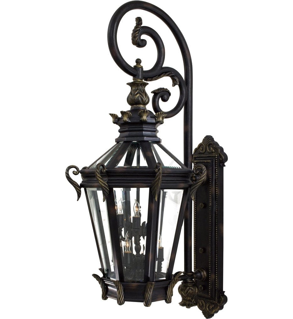 The Great Outdoors - 9091-95 - Stratford Hall 63.25" Outdoor Wall Light