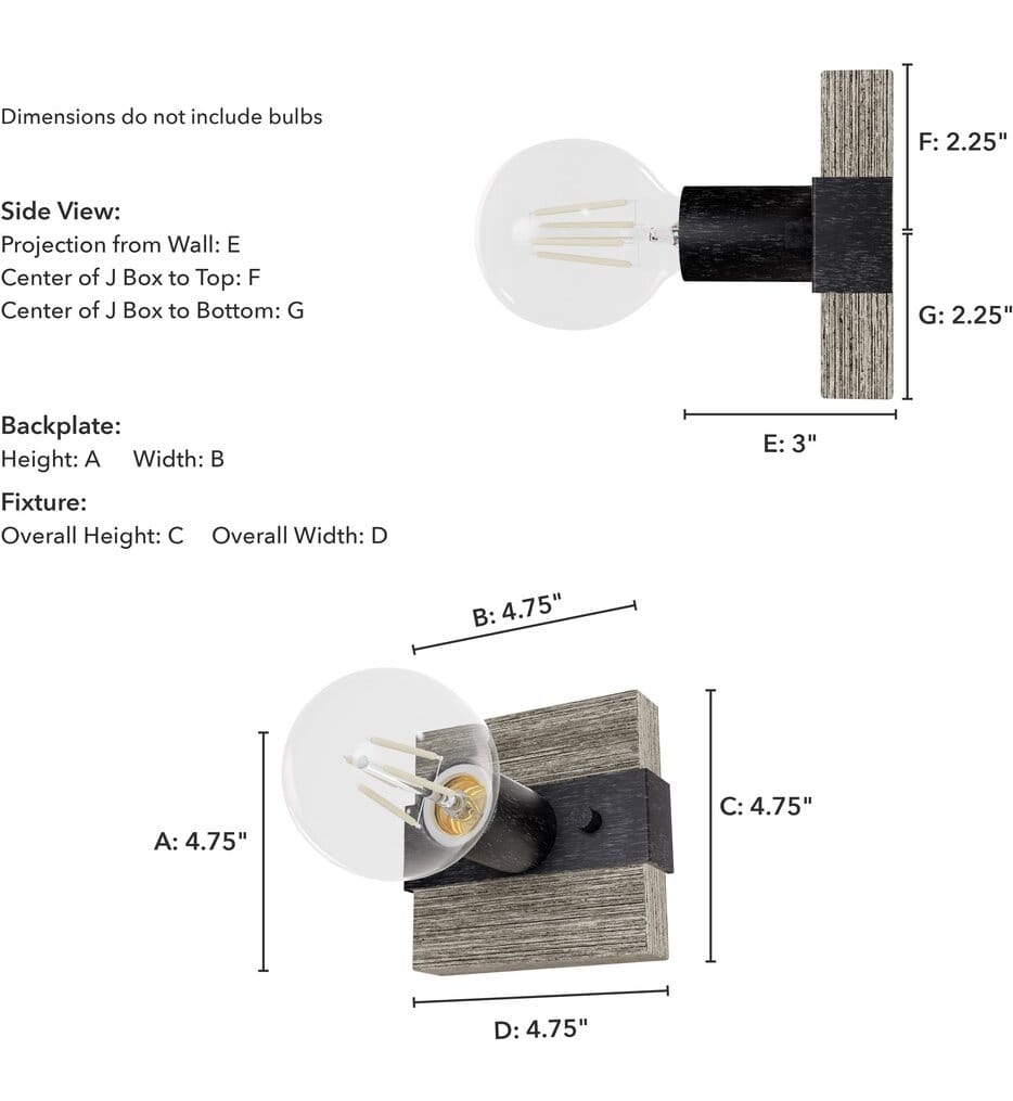 Hunter - Donelson 5" Wall Sconce