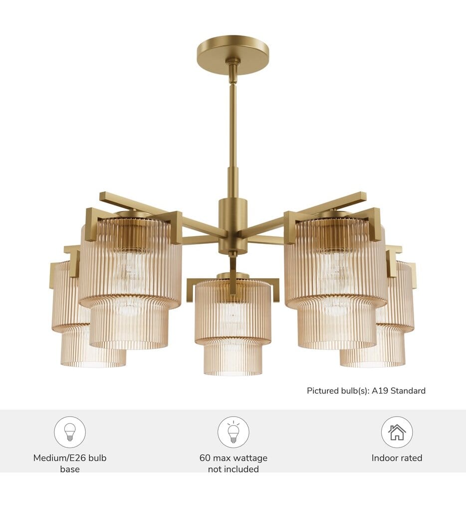 Hunter - Jasmine Roth Ontario 27.3'' Chandelier