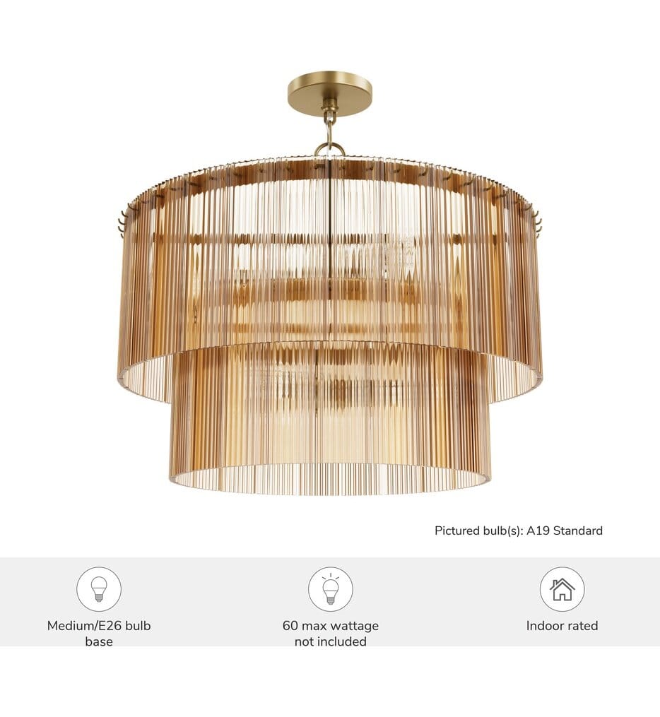 Hunter - Jasmine Roth Ontario 24'' Pendant