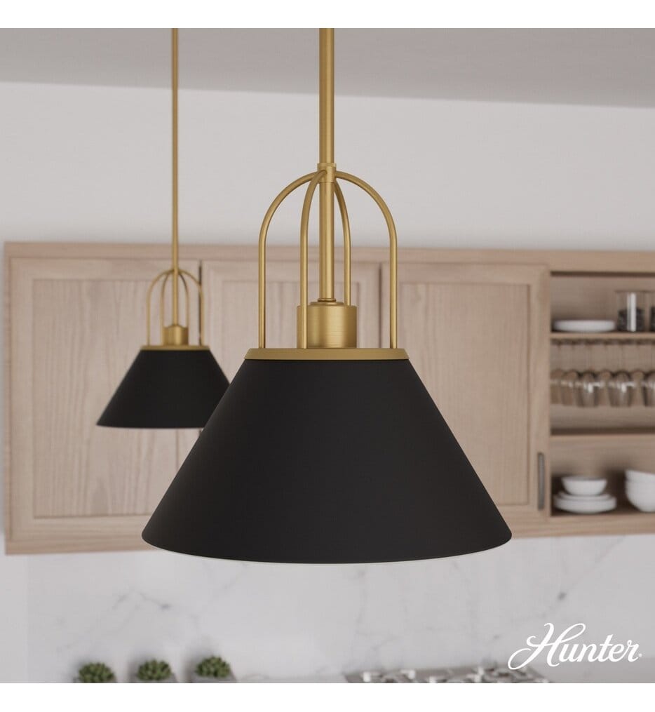Hunter - 13163 - Carrington Isle 12" Pendant