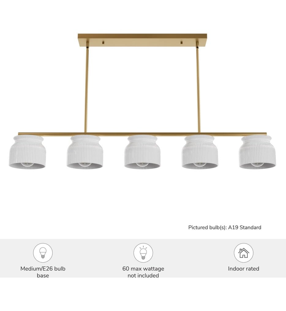 Hunter - 13180 - Jasmine Roth Harlowe 51" Chandelier