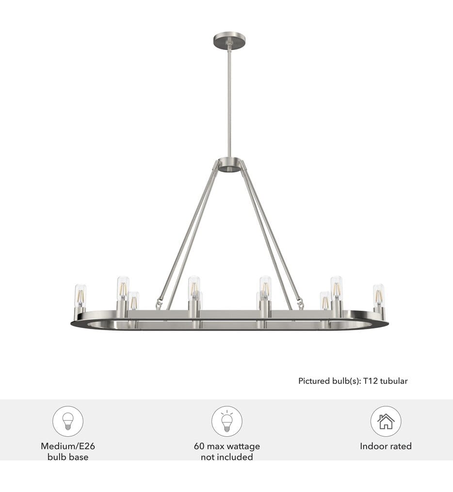 Hunter - Saddlewood 46" Chandelier