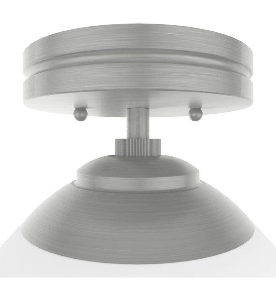 Hunter - Hepburn 8" Semi-Flush Mount
