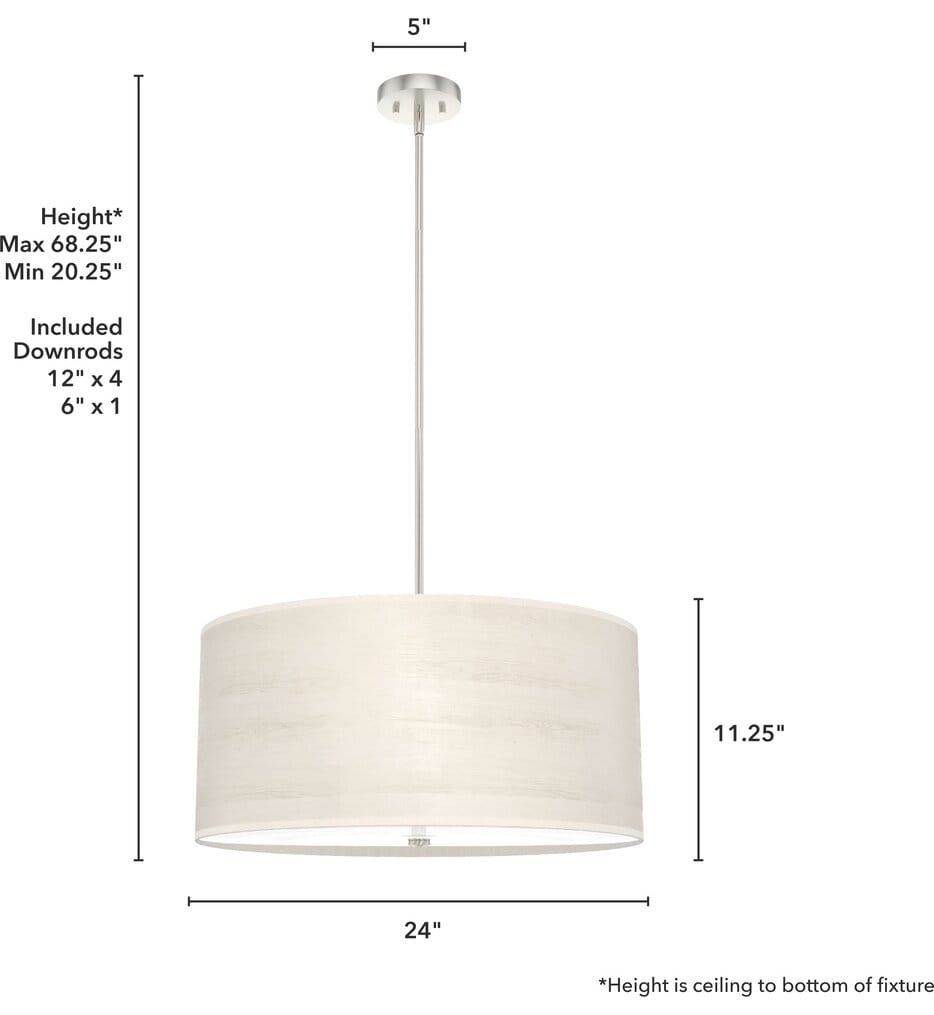 Hunter - Solhaven 24" Pendant