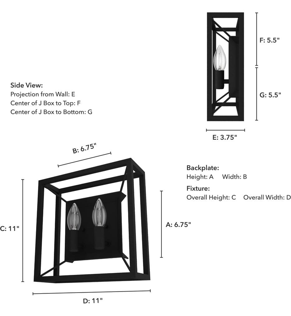 Hunter - Doherty 11" Wall Sconce