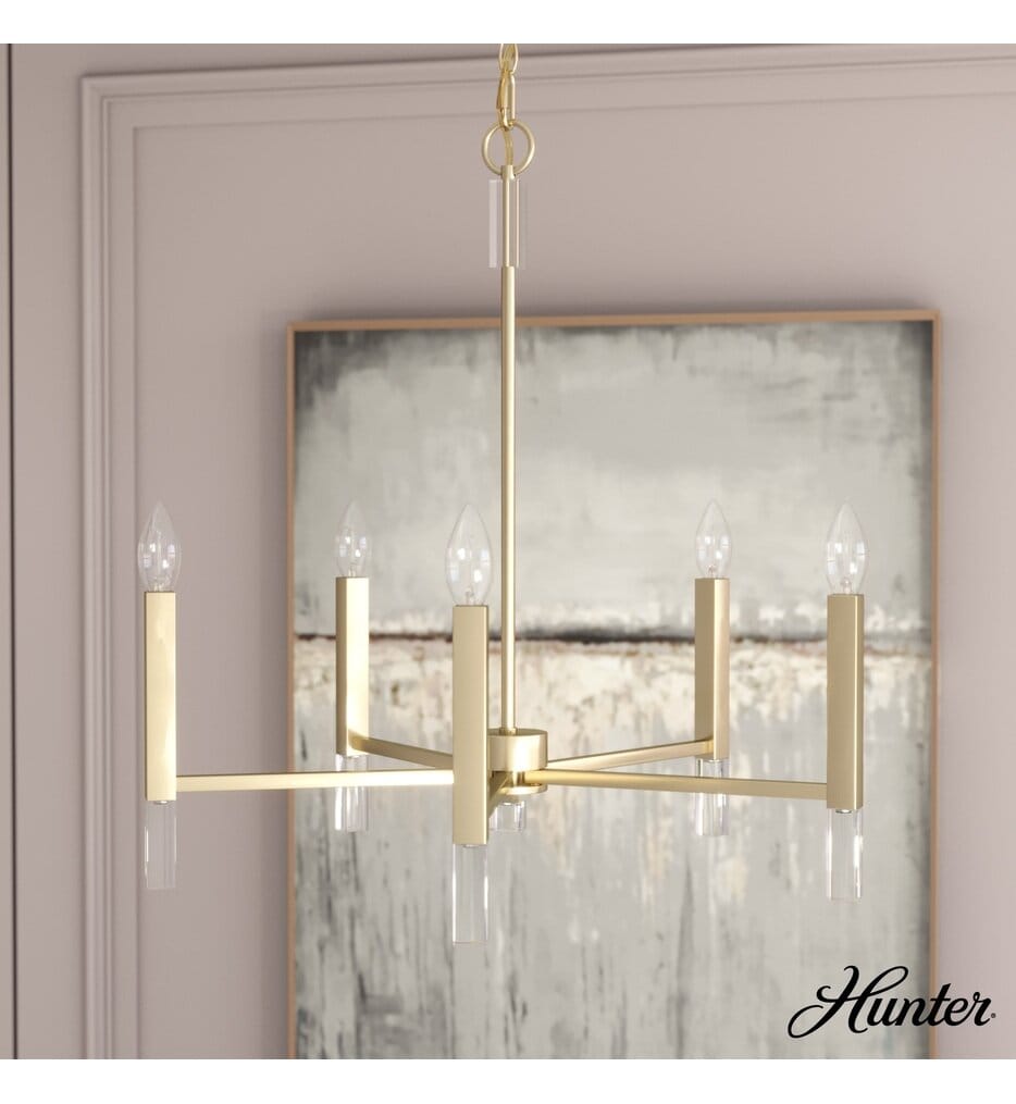 Hunter - Sunjai 25" Chandelier