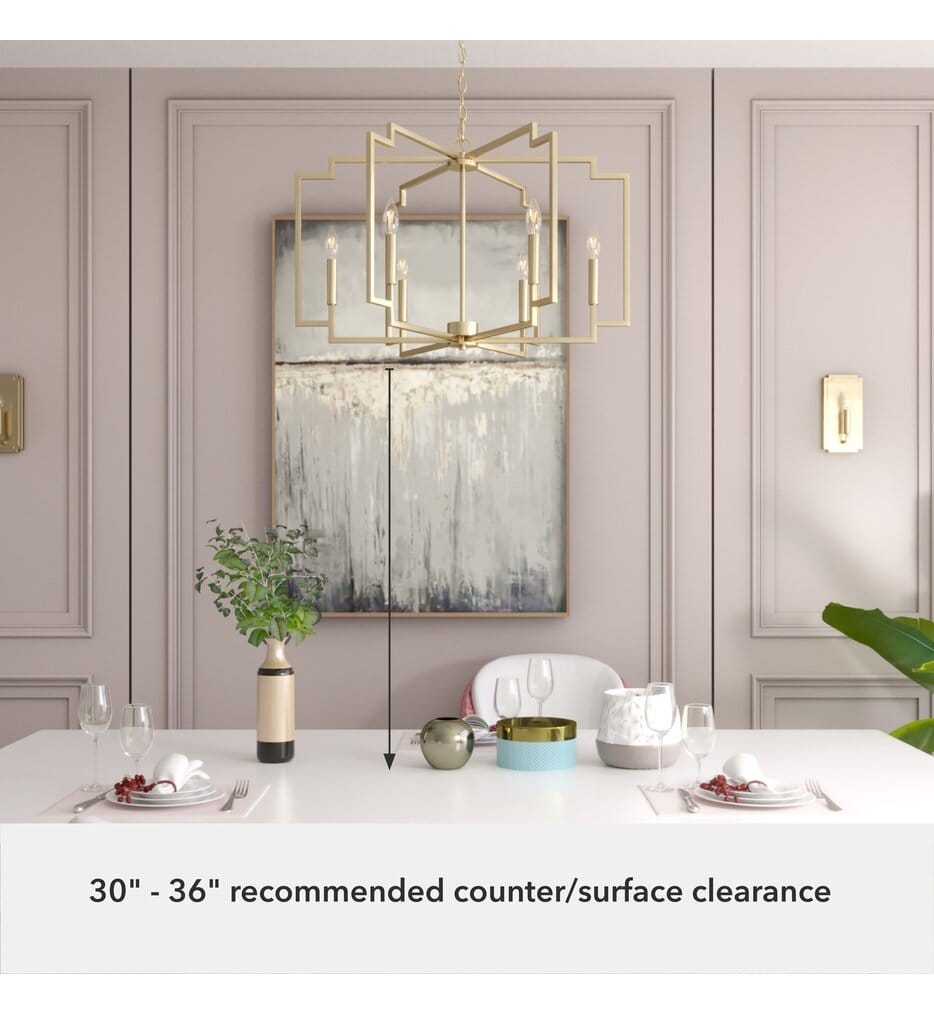Hunter - Zoanne 30" Chandelier