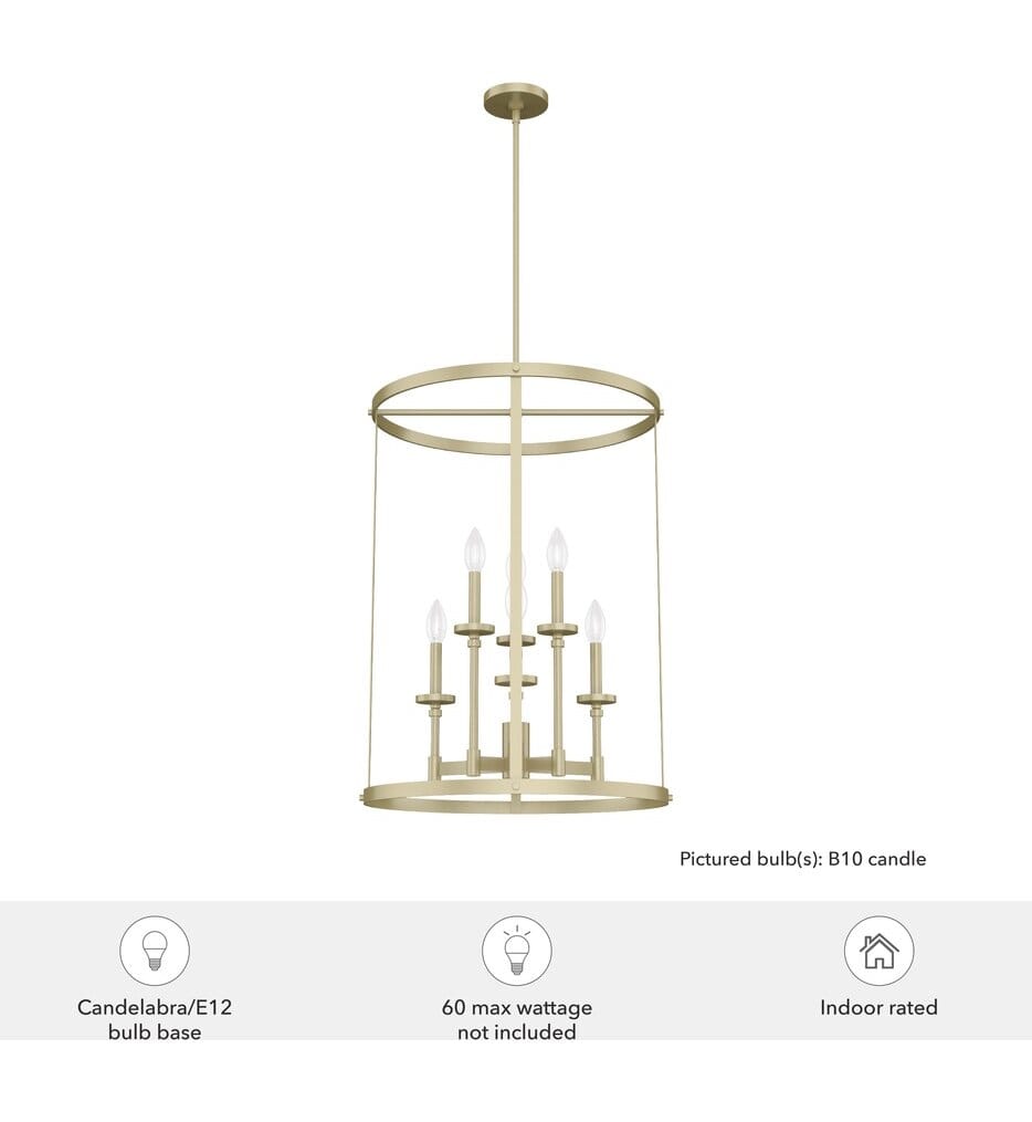 Hunter - Briargrove 22.5" Chandelier