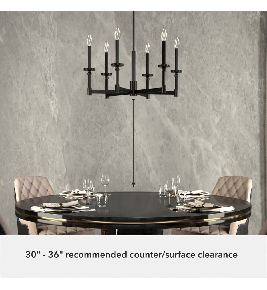 Hunter - Briargrove 27" Chandelier