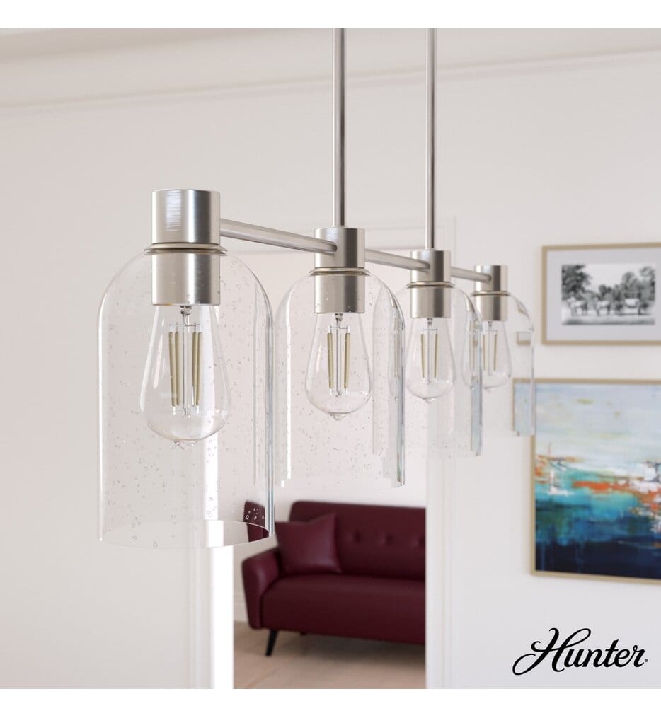Hunter - Lochemeade 37.5" Chandelier
