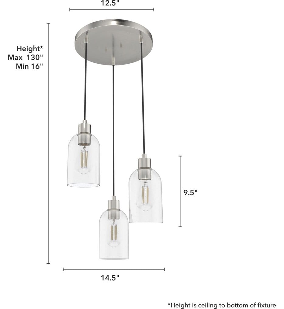 Hunter - Lochemeade 14.5" Pendant