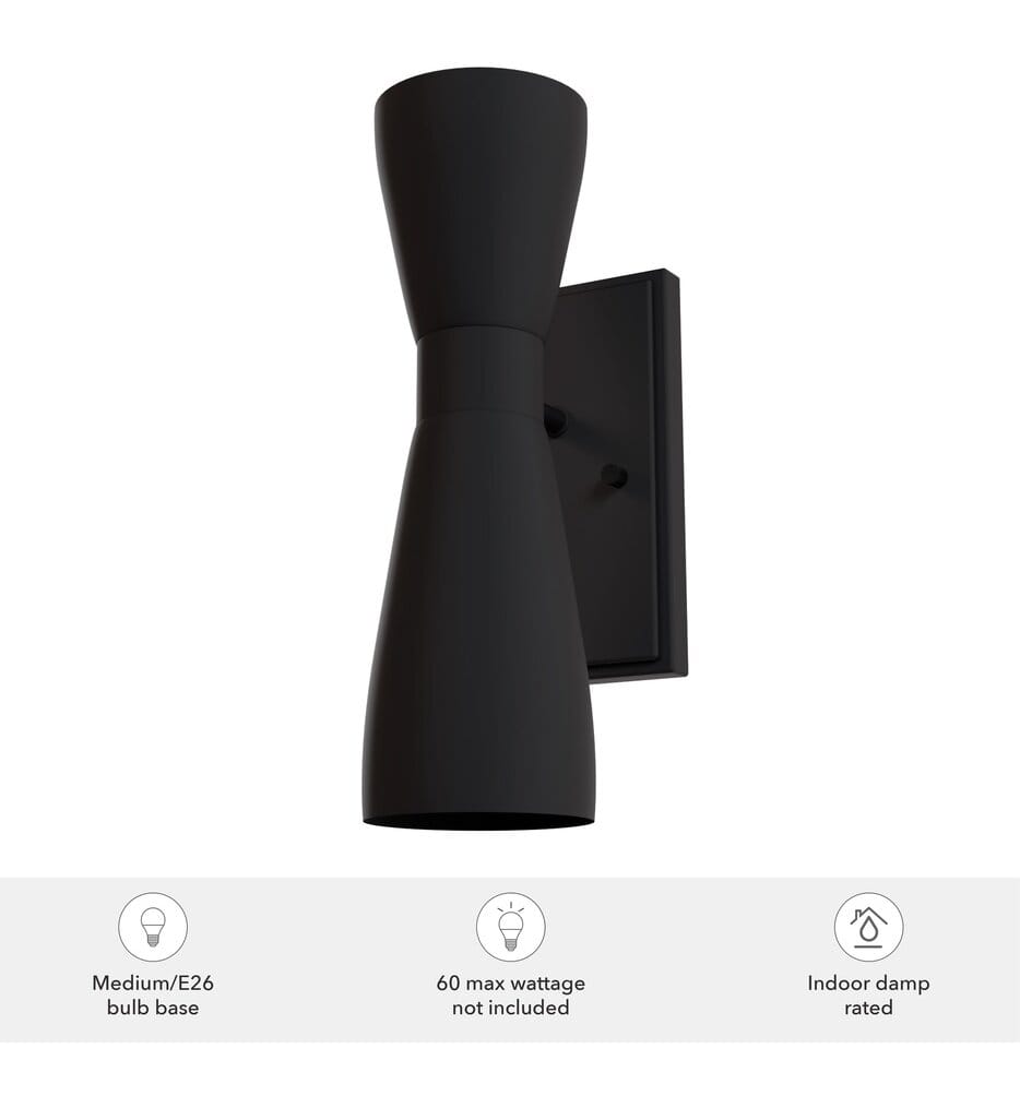 Hunter - 19826 - Zola 13.5" Wall Sconce
