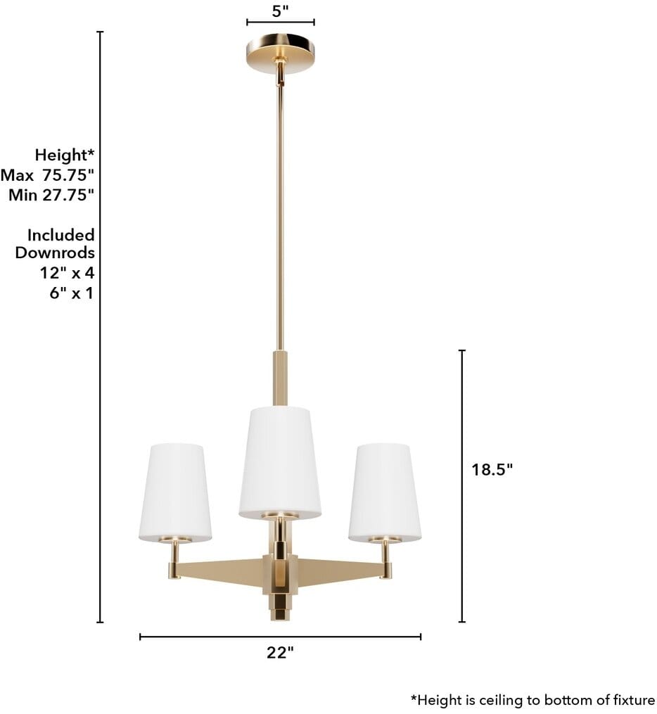 Hunter - Nolita 22" Chandelier