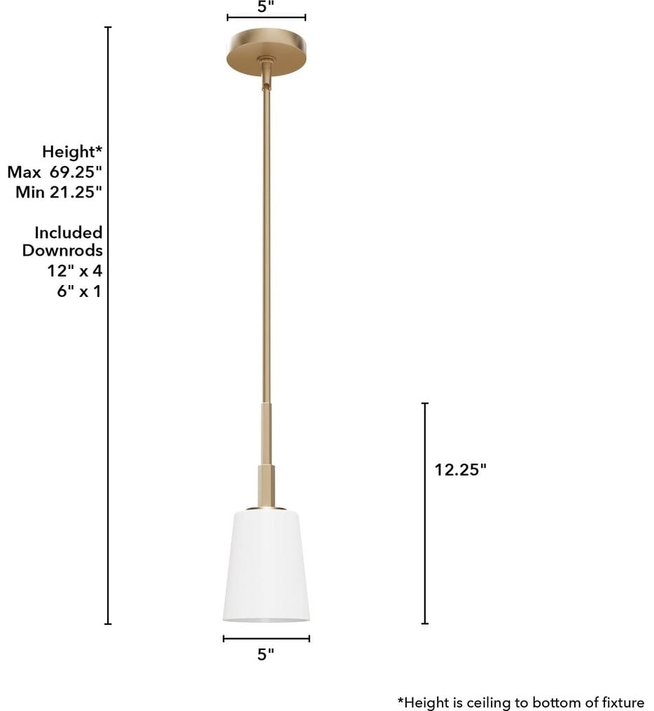 Hunter - Nolita 5" Pendant