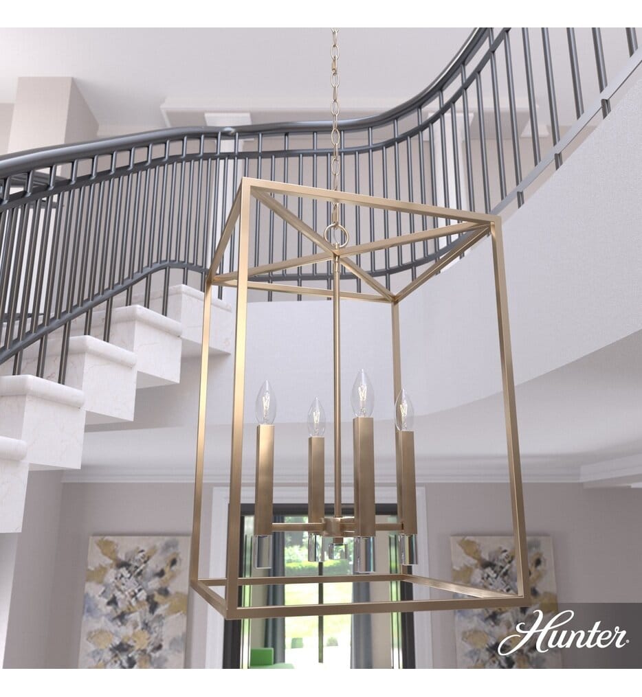 Hunter - Sunjai 17" Chandelier