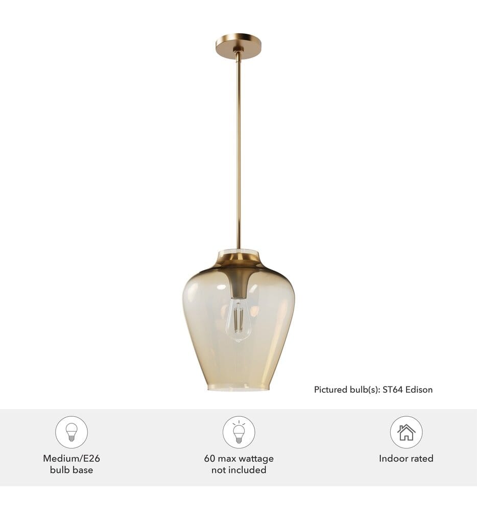 Hunter - Vidria 12" Pendant