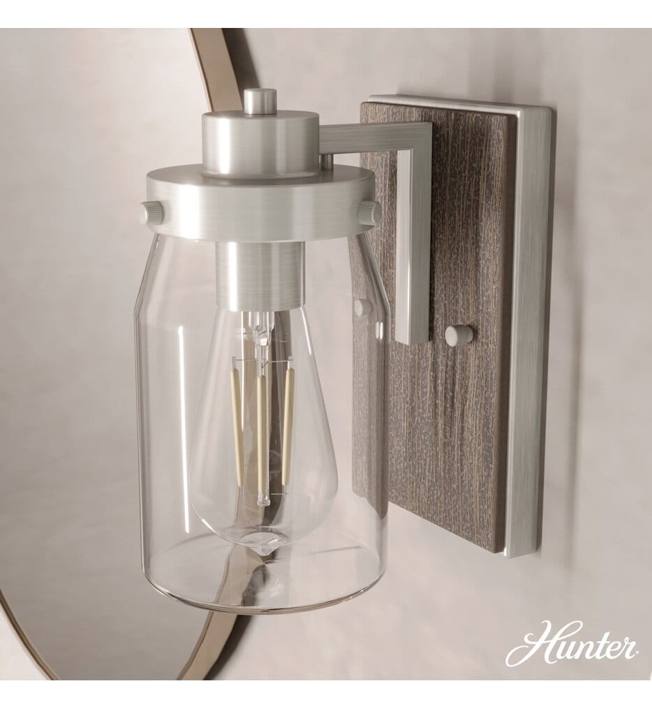 Hunter - Devon Park 8.5" Wall Sconce