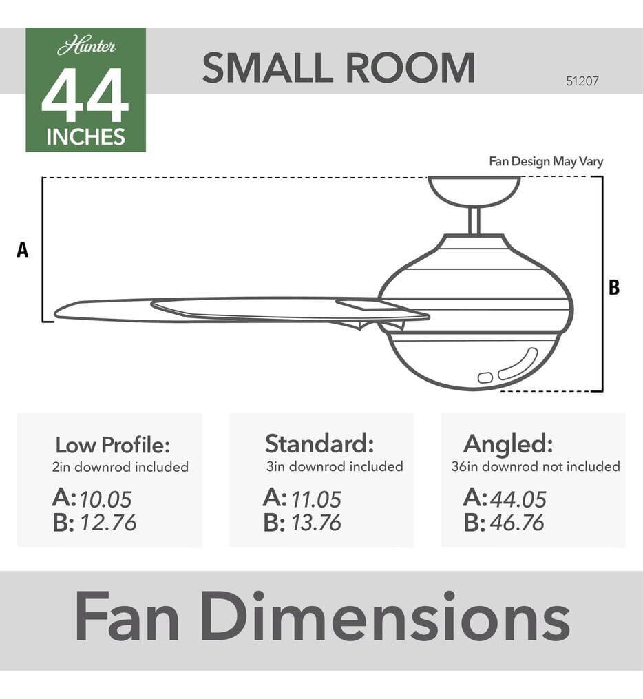 Hunter - Pacer Ceiling Fan