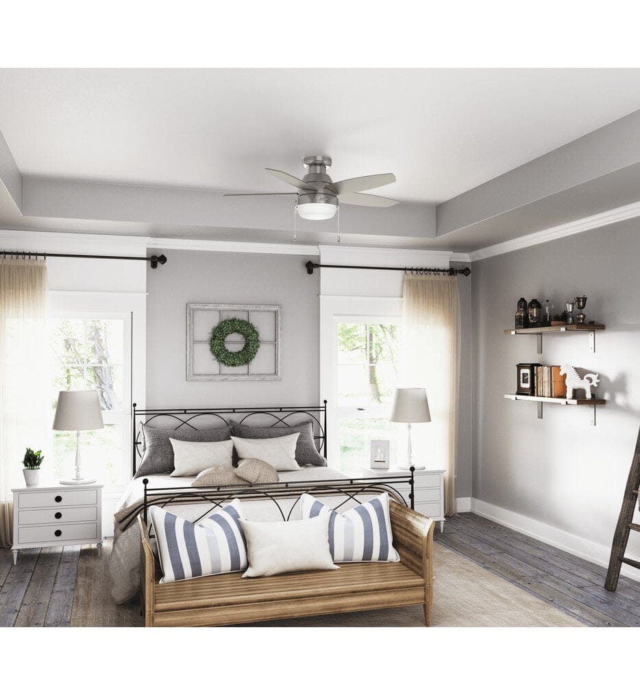 Hunter - Lilliana Flush Mount Fan