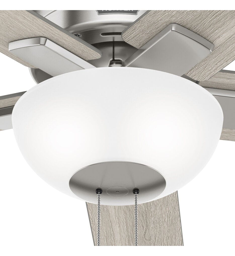 Hunter - Fitzgerald Flush Mount Fan