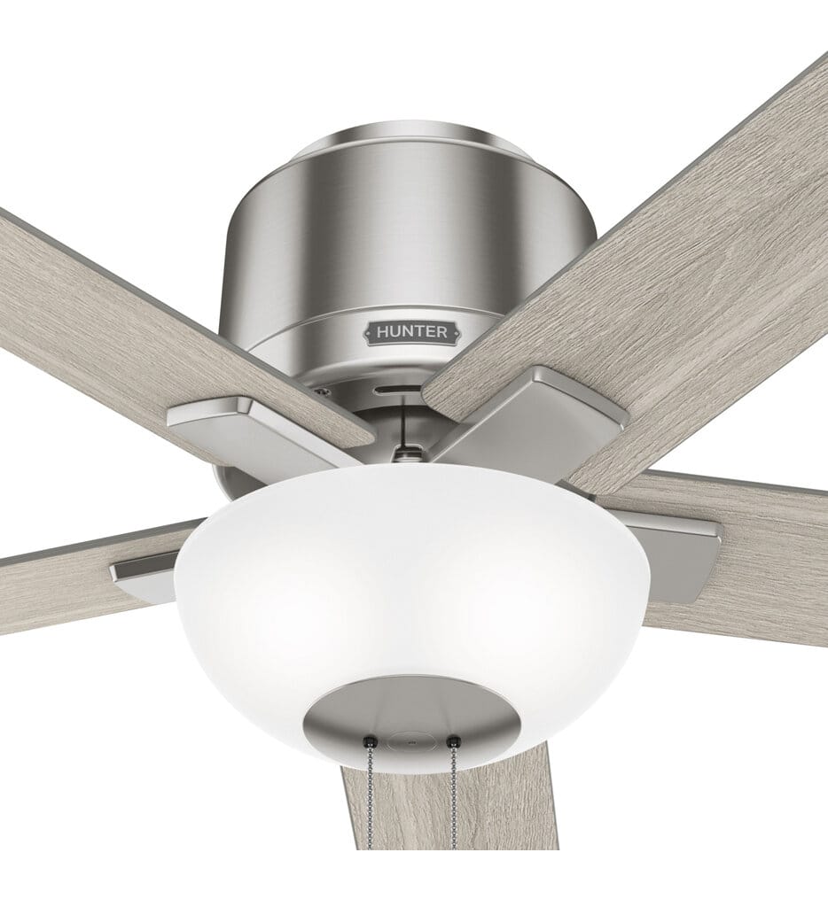 Hunter - Fitzgerald Flush Mount Fan