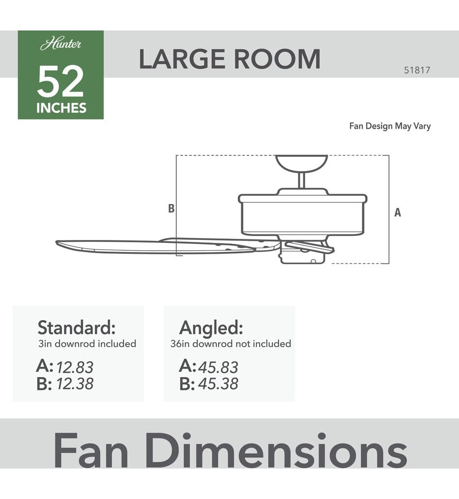 Hunter - Gilrock Ceiling Fan