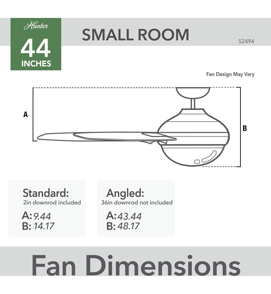 Hunter - Bardot Ceiling Fan