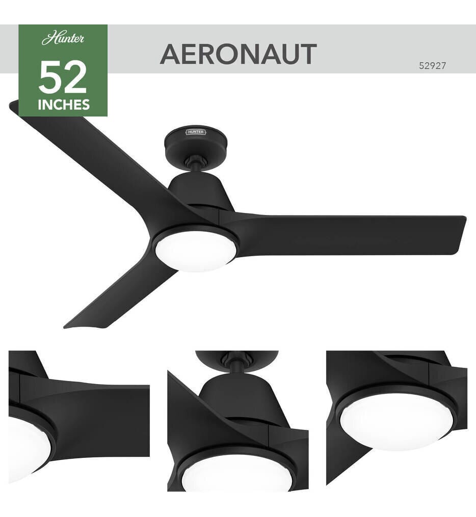 Hunter - Aeronaut 52" Ceiling Fan