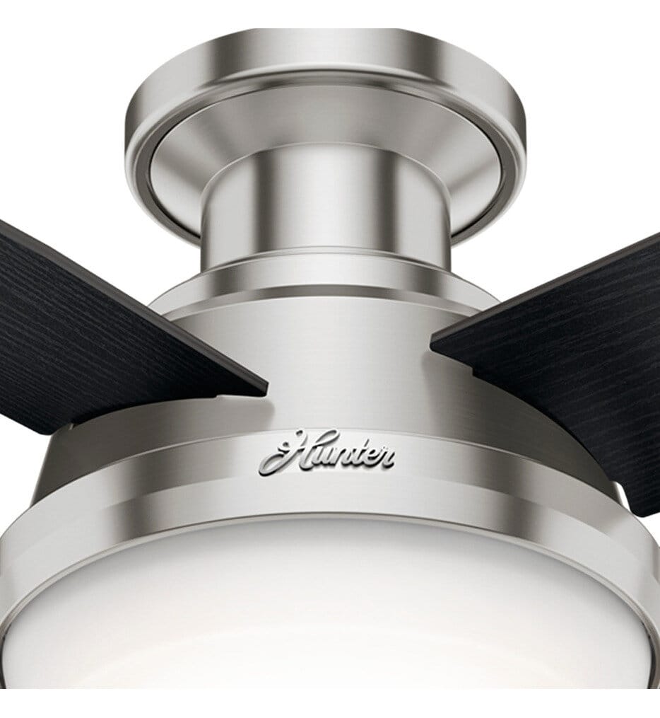 Hunter - Dempsey Flush Mount Fan