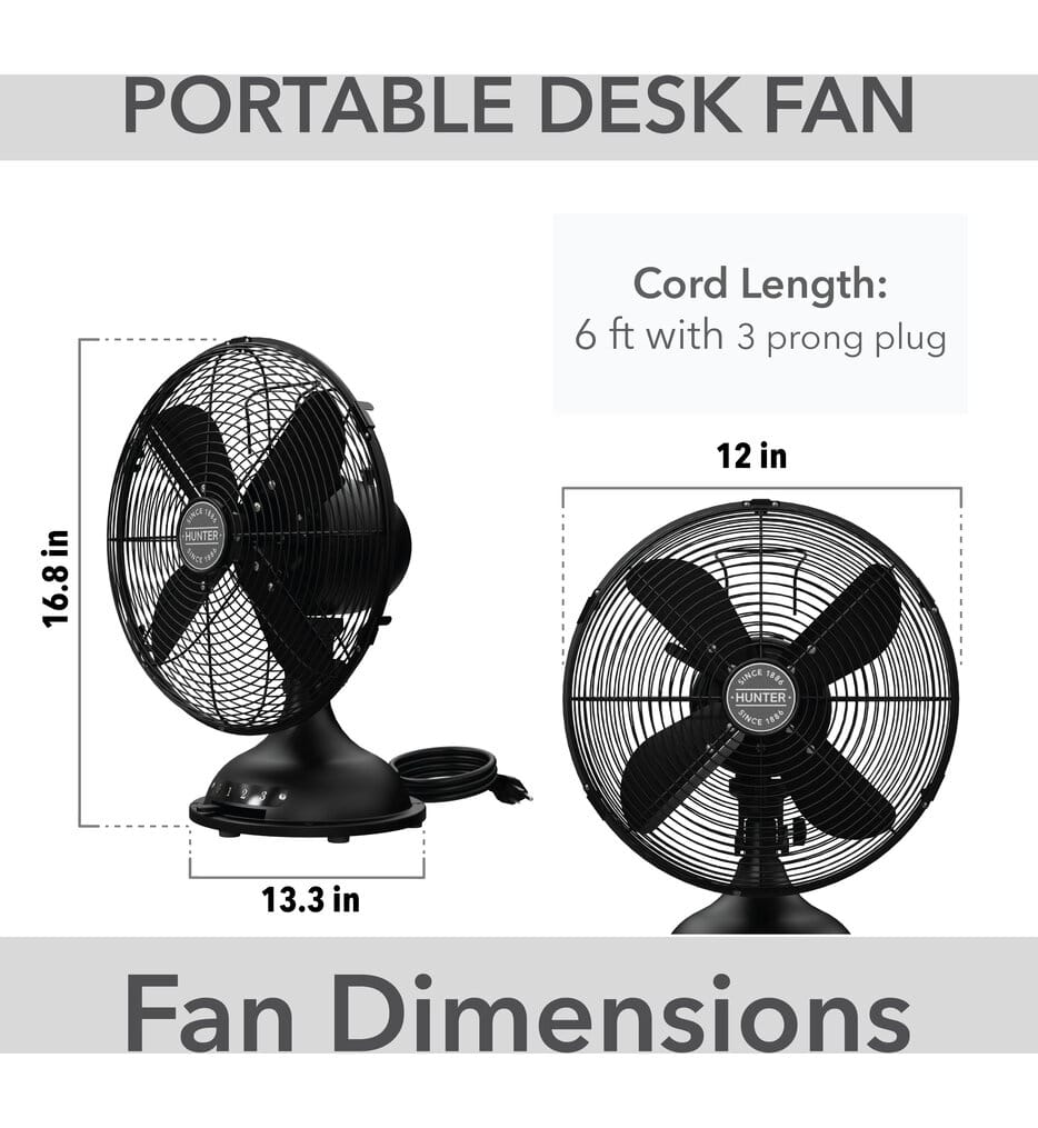 Hunter - Desk Fan