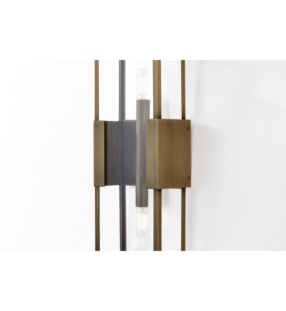 Troy Lighting - B2918-PBR - Santa Clara 18" Wall Sconce