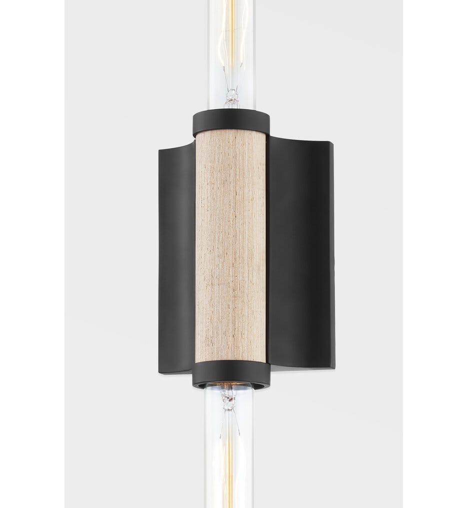 Troy Lighting - B6702-SBK - Cruiz 22.5" Wall Sconce