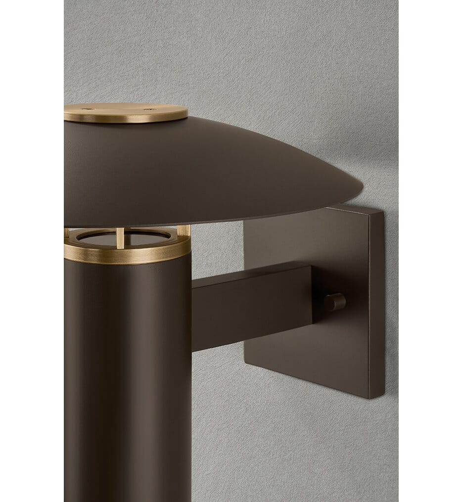Troy Lighting - B7912-PBR/BRZ - Birk 12" Outdoor Sconce