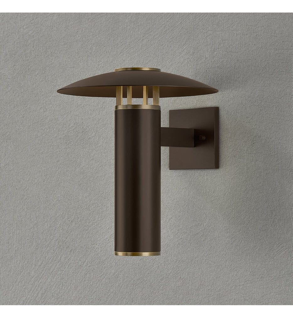 Troy Lighting - B7915-PBR/BRZ - Birk 15" Outdoor Sconce