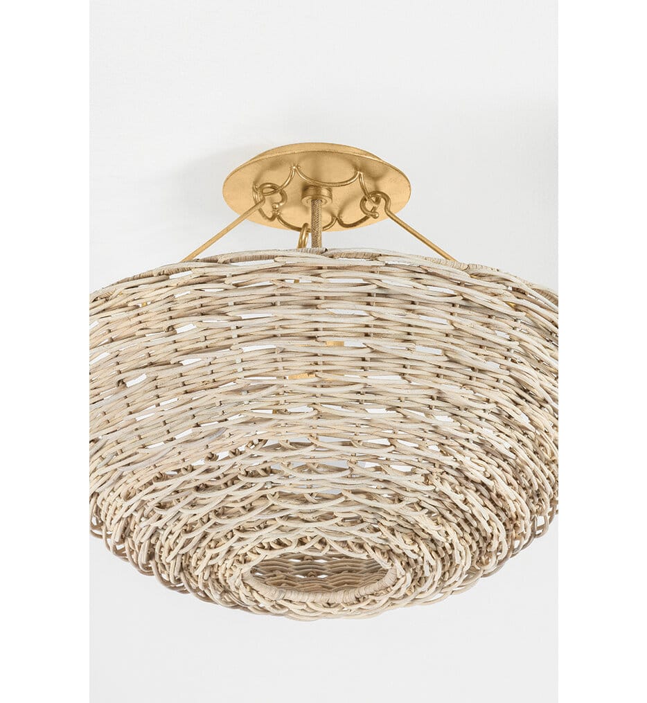 Troy Lighting - C3318-VGL - Campo 18.25" Semi-Flush Mount