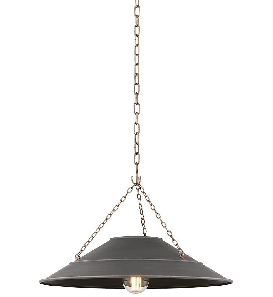 Troy Lighting - F1223-PBR/GRA - Arcane 23" Pendant