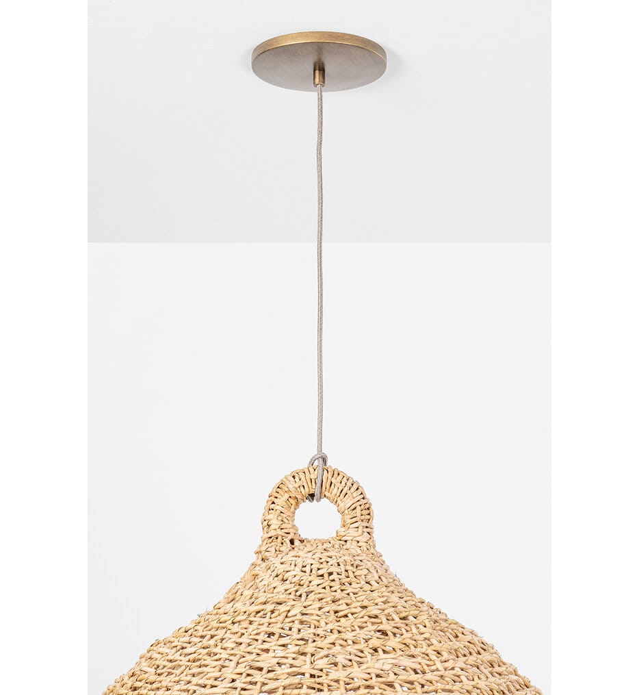 Troy Lighting - F1523-PBR - Lechlan 22.5" Pendant
