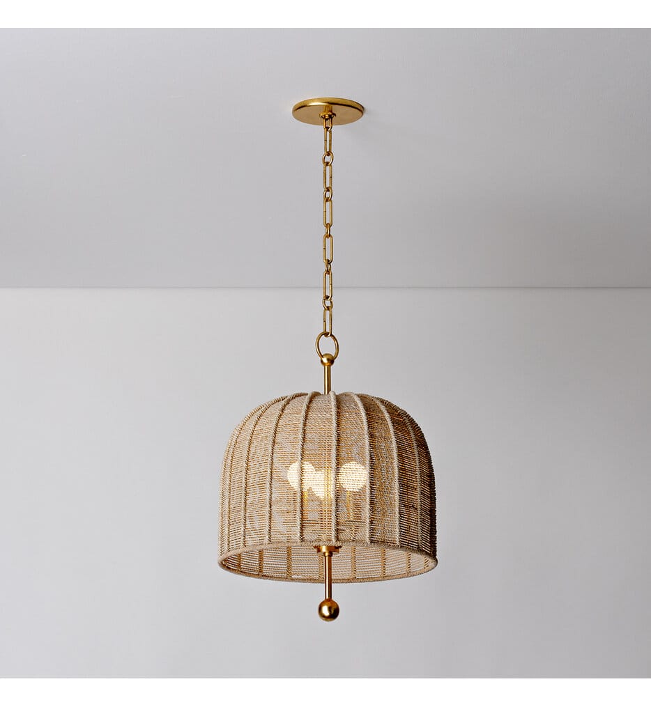 Troy Lighting - F1615-VGL - Lonnie 15.25" Pendant