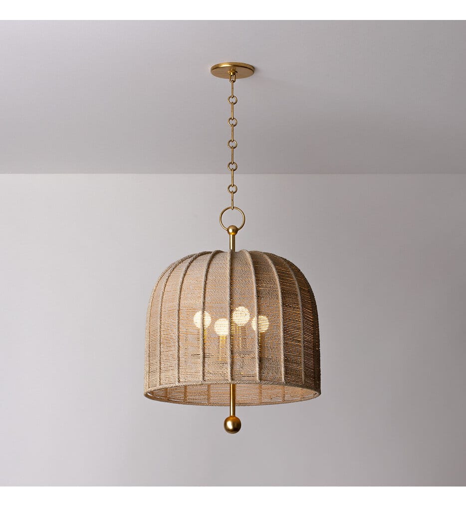 Troy Lighting - F1620-VGL - Lonnie 20" Pendant