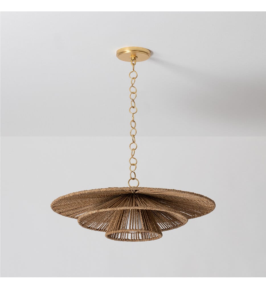 Troy Lighting - F1724-VGL - Levan 24" Pendant