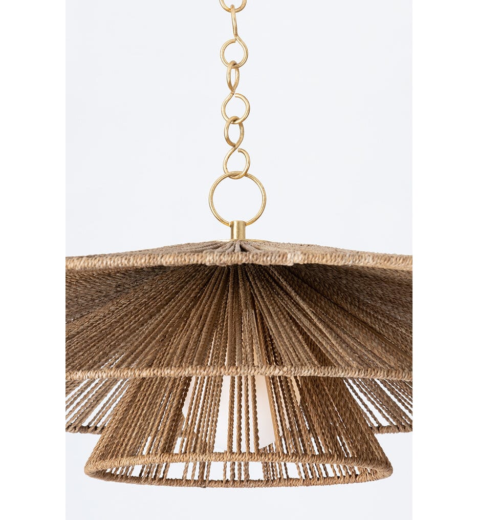 Troy Lighting - F1724-VGL - Levan 24" Pendant
