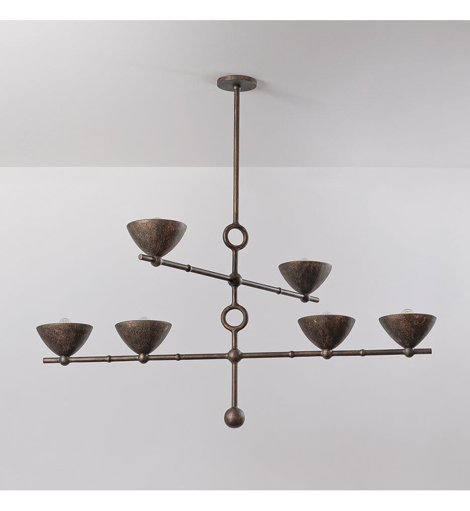 Troy Lighting - F2339-BPG - Vishal 54" Chandelier