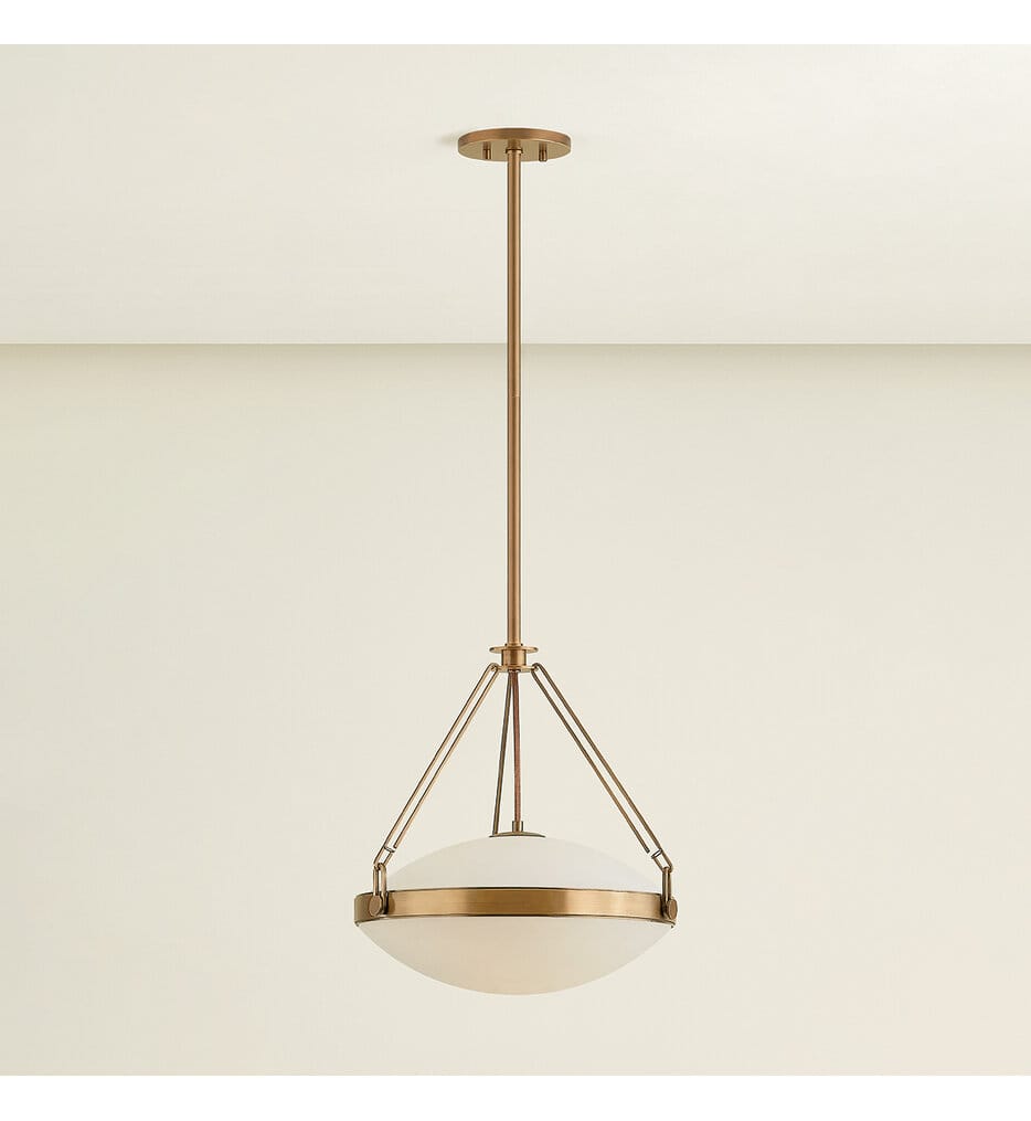 Troy Lighting - F4516-PBR - Kade 16.25" Pendant