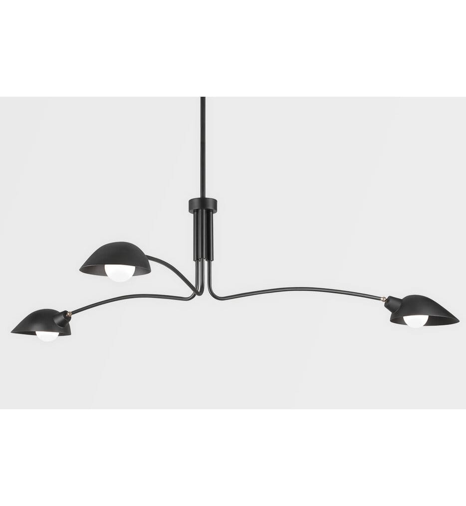 Troy Lighting - F7815-SBK - Leo 84" Pendant