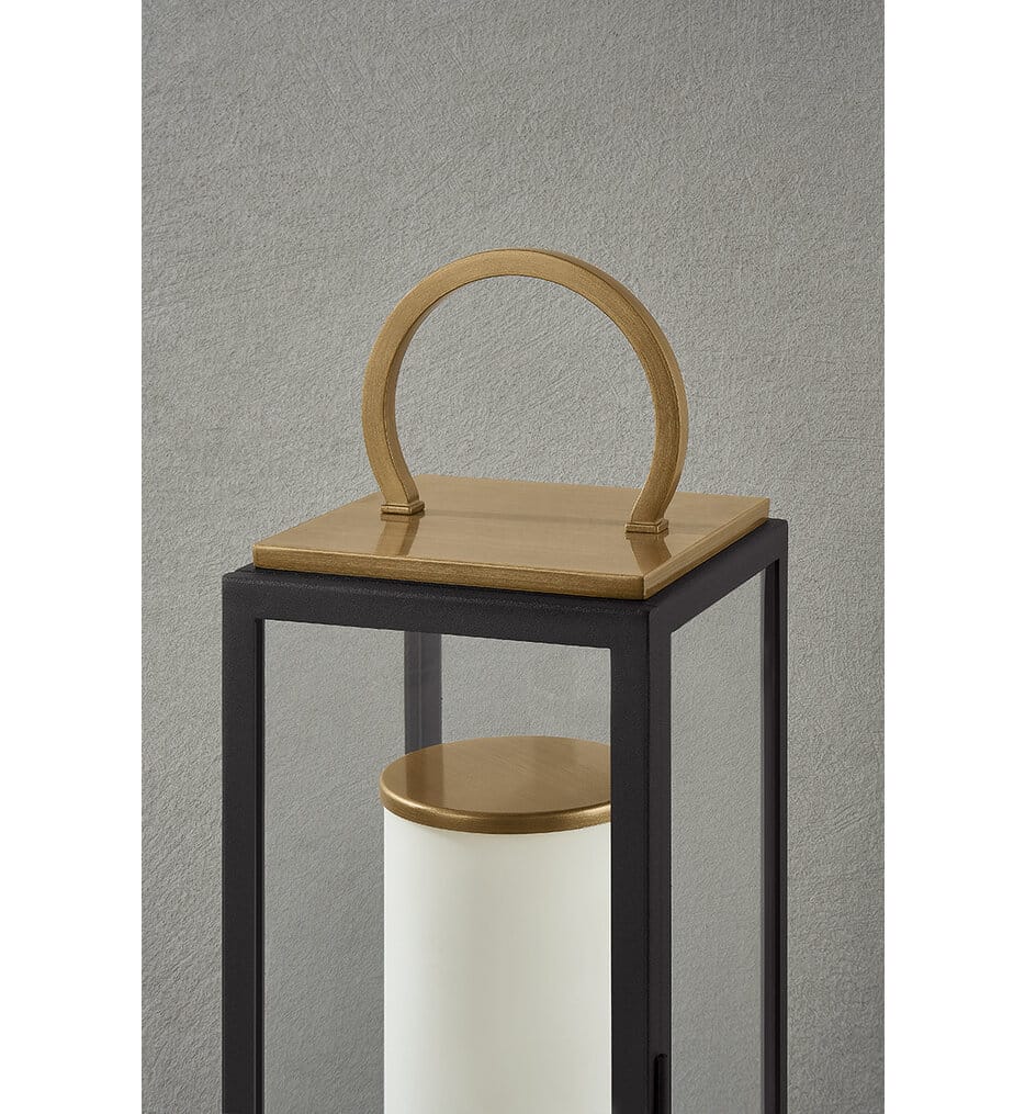 Troy Lighting - RTL6723-PBR/TBK - Gareth 22.5" Outdoor Table Lamp